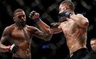 Michael Johnson (Left) has dropped down to the UFC Featherweight Division